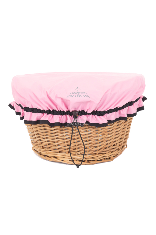 GinD Pink Dorothy Basket Cover