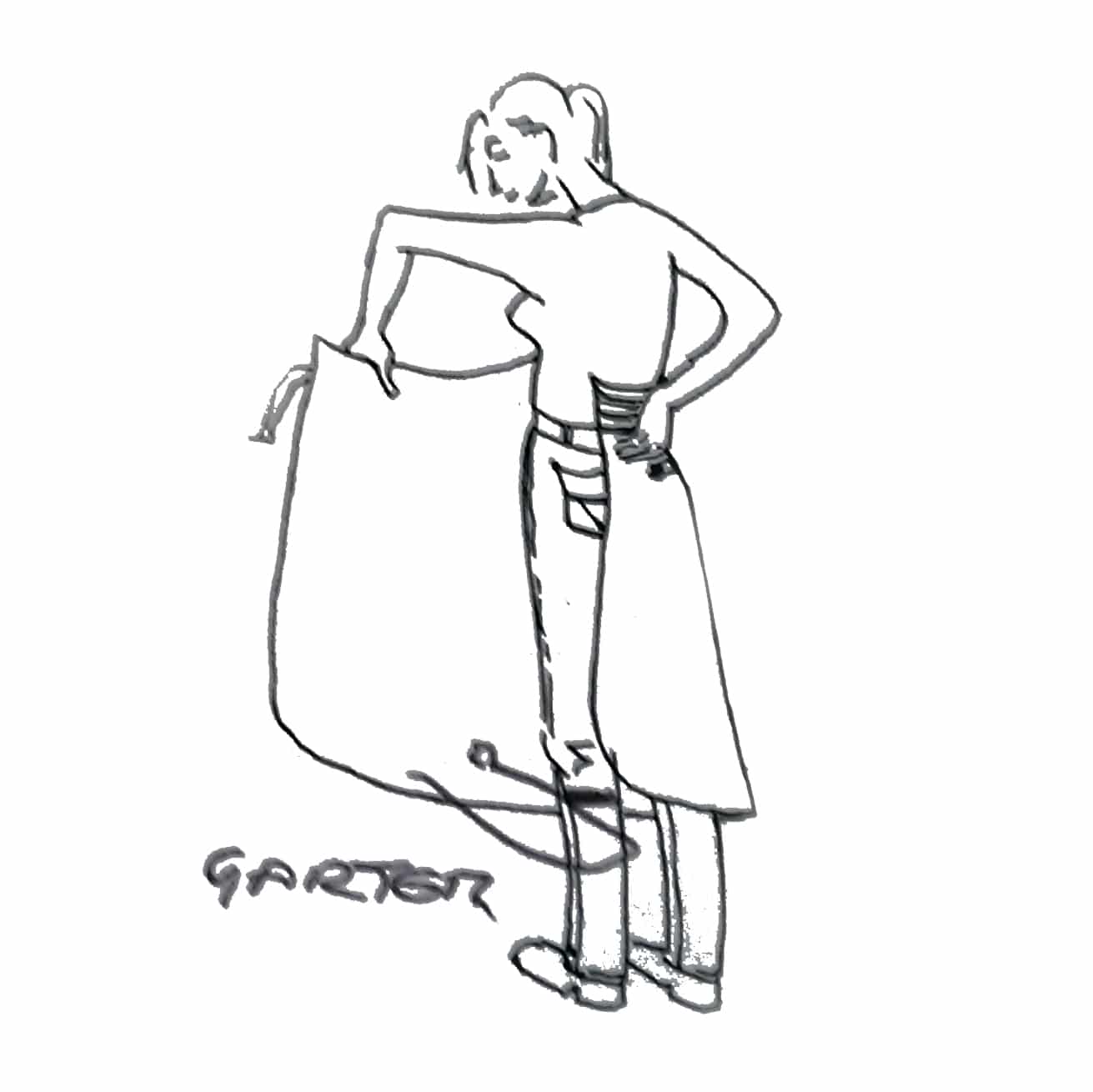 The Rainwrap garter